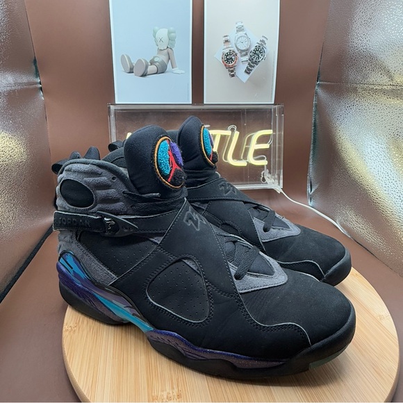 Jordan 8 Retro Aqua (2015) Men’s Sz 10.5 - Picture 1 of 11